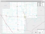 White County, IN <br /> Wall Map <br /> Premium Style 2025 Map