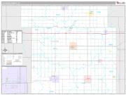 Calhoun County, IA <br /> Wall Map <br /> Premium Style 2025 Map
