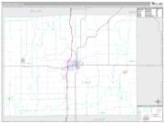Clarke County, IA <br /> Wall Map <br /> Premium Style 2025 Map