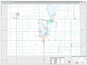 Dickinson County, IA <br /> Wall Map <br /> Premium Style 2025 Map