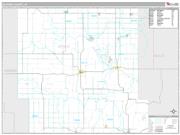 Guthrie County, IA <br /> Wall Map <br /> Premium Style 2025 Map