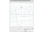 Iowa County, IA <br /> Wall Map <br /> Premium Style 2025 Map