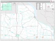 Jackson County, IA <br /> Wall Map <br /> Premium Style 2025 Map