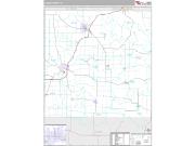 Jones County, IA <br /> Wall Map <br /> Premium Style 2025 Map