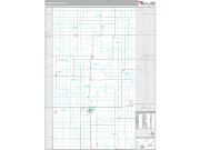 Kossuth County, IA <br /> Wall Map <br /> Premium Style 2025 Map