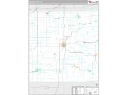 Madison County, IA <br /> Wall Map <br /> Premium Style 2025 Map