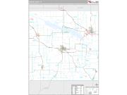 Marion County, IA <br /> Wall Map <br /> Premium Style 2025 Map