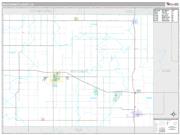 Montgomery County, IA <br /> Wall Map <br /> Premium Style 2025 Map