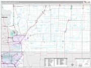 Pottawattamie County, IA <br /> Wall Map <br /> Premium Style 2025 Map