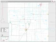 Taylor County, IA <br /> Wall Map <br /> Premium Style 2025 Map
