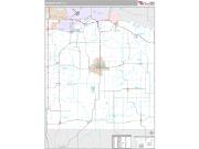 Warren County, IA <br /> Wall Map <br /> Premium Style 2025 Map