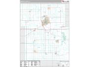 Webster County, IA <br /> Wall Map <br /> Premium Style 2025 Map