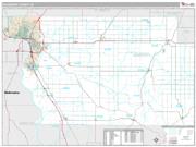 Woodbury County, IA <br /> Wall Map <br /> Premium Style 2025 Map