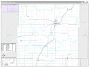 Anderson County, KS <br /> Wall Map <br /> Premium Style 2025 Map
