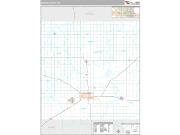 Barton County, KS <br /> Wall Map <br /> Premium Style 2025 Map