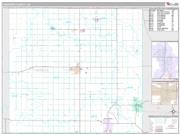 Cherokee County, KS <br /> Wall Map <br /> Premium Style 2025 Map