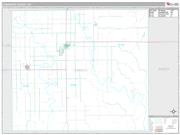 Comanche County, KS <br /> Wall Map <br /> Premium Style 2025 Map