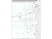 Dickinson County, KS <br /> Wall Map <br /> Premium Style 2025 Map