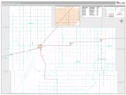 Edwards County, KS <br /> Wall Map <br /> Premium Style 2025 Map