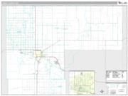 Finney County, KS <br /> Wall Map <br /> Premium Style 2025 Map