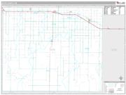 Gove County, KS <br /> Wall Map <br /> Premium Style 2025 Map