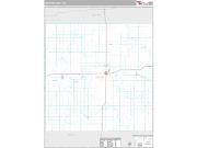 Graham County, KS <br /> Wall Map <br /> Premium Style 2025 Map