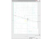 Hamilton County, KS <br /> Wall Map <br /> Premium Style 2025 Map