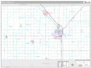 Harvey County, KS <br /> Wall Map <br /> Premium Style 2025 Map