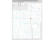 Jackson County, KS <br /> Wall Map <br /> Premium Style 2025 Map