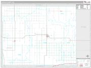 Lincoln County, KS <br /> Wall Map <br /> Premium Style 2025 Map