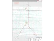 McPherson County, KS <br /> Wall Map <br /> Premium Style 2025 Map
