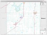 Miami County, KS <br /> Wall Map <br /> Premium Style 2025 Map