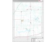 Osage County, KS <br /> Wall Map <br /> Premium Style 2025 Map