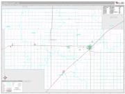 Pawnee County, KS <br /> Wall Map <br /> Premium Style 2025 Map