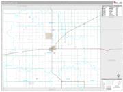 Pratt County, KS <br /> Wall Map <br /> Premium Style 2025 Map