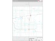 Rooks County, KS <br /> Wall Map <br /> Premium Style 2025 Map