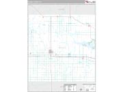 Russell County, KS <br /> Wall Map <br /> Premium Style 2025 Map