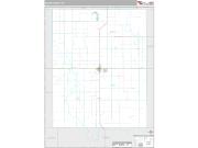 Scott County, KS <br /> Wall Map <br /> Premium Style 2025 Map