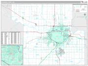 Shawnee County, KS <br /> Wall Map <br /> Premium Style 2025 Map