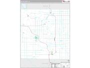Wilson County, KS <br /> Wall Map <br /> Premium Style 2025 Map