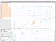 Woodson County, KS <br /> Wall Map <br /> Premium Style 2025 Map