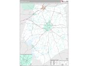 Barren County, KY <br /> Wall Map <br /> Premium Style 2025 Map