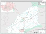 Bell County, KY <br /> Wall Map <br /> Premium Style 2025 Map