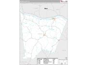 Bracken County, KY <br /> Wall Map <br /> Premium Style 2025 Map