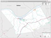 Carroll County, KY <br /> Wall Map <br /> Premium Style 2025 Map
