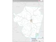 Cumberland County, KY <br /> Wall Map <br /> Premium Style 2025 Map