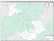 Jackson County, KY <br /> Wall Map <br /> Premium Style 2025 Map