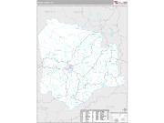 Knott County, KY <br /> Wall Map <br /> Premium Style 2025 Map