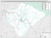 Knox County, KY <br /> Wall Map <br /> Premium Style 2025 Map