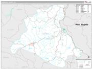 Lawrence County, KY <br /> Wall Map <br /> Premium Style 2025 Map